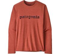 PATAGONIA M's L/s Cap Cool Daily Graphic Shirt - Homme - Orange - taille S- modèle 2026