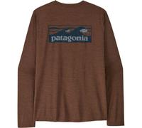 PATAGONIA M's L/s Cap Cool Daily Shirt - Boardshort Logo - Homme - Marron - taille L- modèle 2027