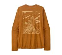 Patagonia - M's L/S Cap Cool Daily Shirt - Cloud Crag - T-shirt homme Cinnamon Brown - Dark Cinnamon Brown X-Dye - XL