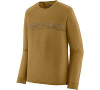 PATAGONIA M's L/s Cap Cool Merino Blend Graphic Shirt - Homme - Marron - taille XL- modèle 2026