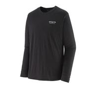 PATAGONIA M's L/S Cap Cool Merino Graphic Shirt Manches Courtes, Heritage Header: Black, M Homme