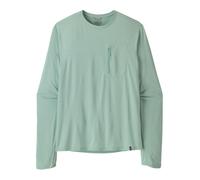 Patagonia - T-shirt de randonnée léger à manches longues avec protection anti-UV - M's L/S Cap Cool Sun Shirt Thermal Blue Thin Ice X-Dye pour Homme - Bleu M