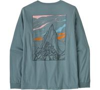 PATAGONIA M's L/s Cloud Crag T-shirt - Homme - Bleu - taille S- modèle 2027