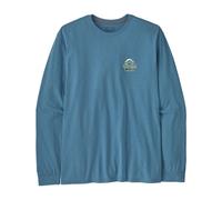 Patagonia - M's L/S Great Waves Responsibili-Tee - T-shirt homme Shore Blue - M