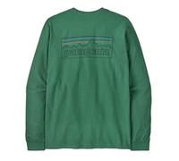 Patagonia M's L/S Logo Responsibili-Tee T-Shirt, P-6 Outline : Heartleaf Green, XL Hommes