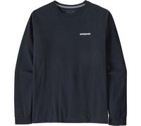 Patagonia T-shirt manches longues P-6 Logo Responsibili-Tee Homme Bleu Taille L