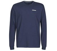 PATAGONIA M's L/S P-6 Logo Responsibili-Tee T-Shirt, Marine Classique, XL Men's