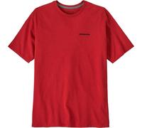 PATAGONIA M's P-6 Logo Responsibili-tee - Homme - Rouge - taille L- modèle 2026