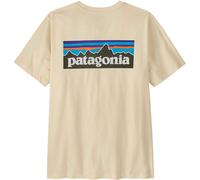 T-Shirt PATAGONIA M's P-6 Logo T-Shirt (Undyed Natural) Homme S