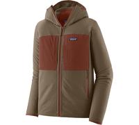 Patagonia - Veste stretch et résistante - M's R2 TechFace Hoody Marlow Brown pour Homme - Taille S - Marron Marron S