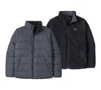 Patagonia - Reversible Silent Down Jkt - Doudoune homme Smolder Blue - L