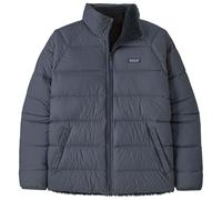 Patagonia - M's Reversible Silent Down Jacket Smolder Blue - M - Doudoune