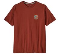 Patagonia - T-shirt en coton recyclé - M's Unity Fitz Responsibili-Tee Dried Vanilla pour Homme en Coton - Taille 149 - Marron Marron 149