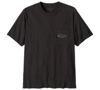 Patagonia - MW '95 Oval Logo Pocket Tee - T-shirt - L - black