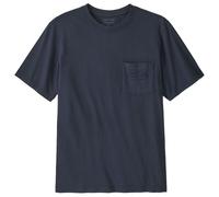 Patagonia - MW '95 Oval Logo Pocket Tee - T-shirt - S - new navy