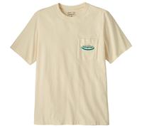 Patagonia - MW '95 Oval Logo Pocket Tee - T-shirt - XS - undyed natural