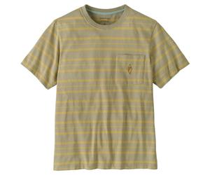 Patagonia - MW Water People Mark Pocket Tee - T-shirt - L - steep face weathered stone