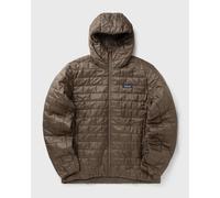 Patagonia Nano Puff Hoody men Windbreaker brown taille: S