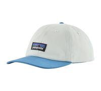 Patagonia - P-6 Label Trad Cap Birch White Shore Blue - Casquette