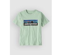 Patagonia P-6 Logo Kids T-Shirt bleu XL