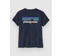 Patagonia P-6 Logo Responsibili T-Shirt bleu