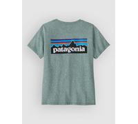 Patagonia P-6 Logo Responsibili T-Shirt bleu L