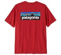 Patagonia - P-6 Logo Responsibili-Tee - T-shirt - M - amanita red