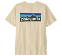 Patagonia - P-6 Logo T-Shirt - T-shirt - L - undyed natural