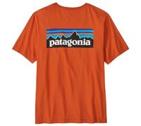 Patagonia - P-6 Logo T-Shirt - T-shirt - M - coal orange