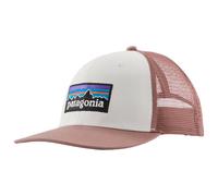 Casquette hommes Patagonia P-6 LOGO TRUCKER HAT Blanc Unique