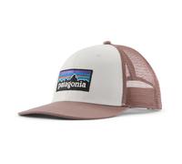Patagonia - P-6 Logo Trucker Hat - Casquette - One Size - birch white