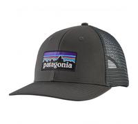 Patagonia - P-6 Logo Trucker Hat - Casquette - One Size - forge grey