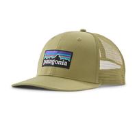 Patagonia - P-6 Logo Trucker Hat - Casquette - One Size - gumtree green