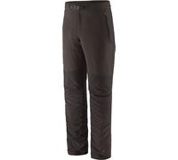 Patagonia - Pantalon d'alpinisme résistant et stretch - M's Terravia Alpine Pants - Reg Black en Softshell - Taille 38 FR - Noir Noir 38 FR