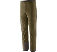 Patagonia - Pantalon stretch et déperlant - M's Alpine Guide Pants - Reg Basin Green en Nylon - Taille 42 FR - Kaki Kaki 42 FR