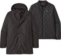 Patagonia - Parka 3 en 1 isolante et imperméable - M's Heyes Peak 3-in-1 Parka Black en Nylon - Taille L - Noir Noir L