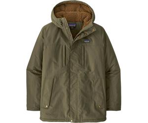 Patagonia - Parka à capuche amovible - M's Isthmus Parka Basin Green pour Homme en Nylon - Taille M - Kaki Kaki M