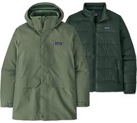 Patagonia - Parka chaude et imperméable - M's Tres 3-in-1 Parka Old Growth Green pour Homme - Taille S - Kaki Kaki S