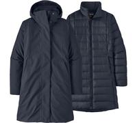 Patagonia - Parka chaude et imperméable - W's Tres 3-in-1 Parka Smolder Blue pour Femme - Taille 149 - Navy Navy 149