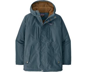 Patagonia - Parka courte isolante et déperlante - M's Isthmus Parka Summit Blue en Nylon - Taille L - Bleu Bleu L