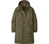 Patagonia - Parka en duvet recyclé - W's Downdrift Parka Basin Green pour Femme en Nylon - Taille 126-132 - Vert Vert 126-132