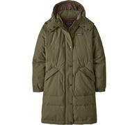 Patagonia - Parka en duvet recyclé - W's Downdrift Parka Basin Green pour Femme en Nylon - Taille L - Vert Vert L