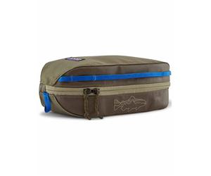 Patagonia - Pochette 3L - Black Hole Cube 3L Basin Green w/Fitz Trout en Polyester Recyclé - Vert Vert