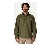 Patagonia - Point Reyes Canvas Shirt - Homme - Chemises - Vert - Taille: S