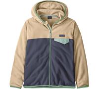 Patagonia - Polaire à capuche - K's Micro D Snap-T Jkt Smolder Blue - Taille Enfant 149 - Bleu Bleu 149