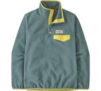 Patagonia Polaire W's LW Synch Snap-T Blue Sage – Col montant à pressions – Femme L Bleu