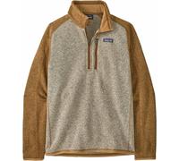 Patagonia - Polaire chaude à col zippé 1/4 - M's Better Sweater 1/4 Zip Nautilus Tan pour Homme - Taille XL - Beige Beige XL