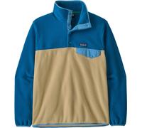 Patagonia - Polaire chaude et confortable à col montant et pressionné - M's LW Synch Snap-T P/O Nautilus Tan pour Homme en Nylon - Taille L - Beige Beige L