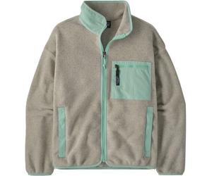Patagonia - Polaire chaude et confortable à col montant - W's Synch Jkt Oatmeal Heather w/Thin Ice - Taille M - Beige Beige M