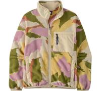 Patagonia - Polaire chaude et confortable à col montant - W's Synch Jkt Sunshine Natural pour Femme - Taille L - Vert Vert L